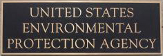 environmental protection agency sign